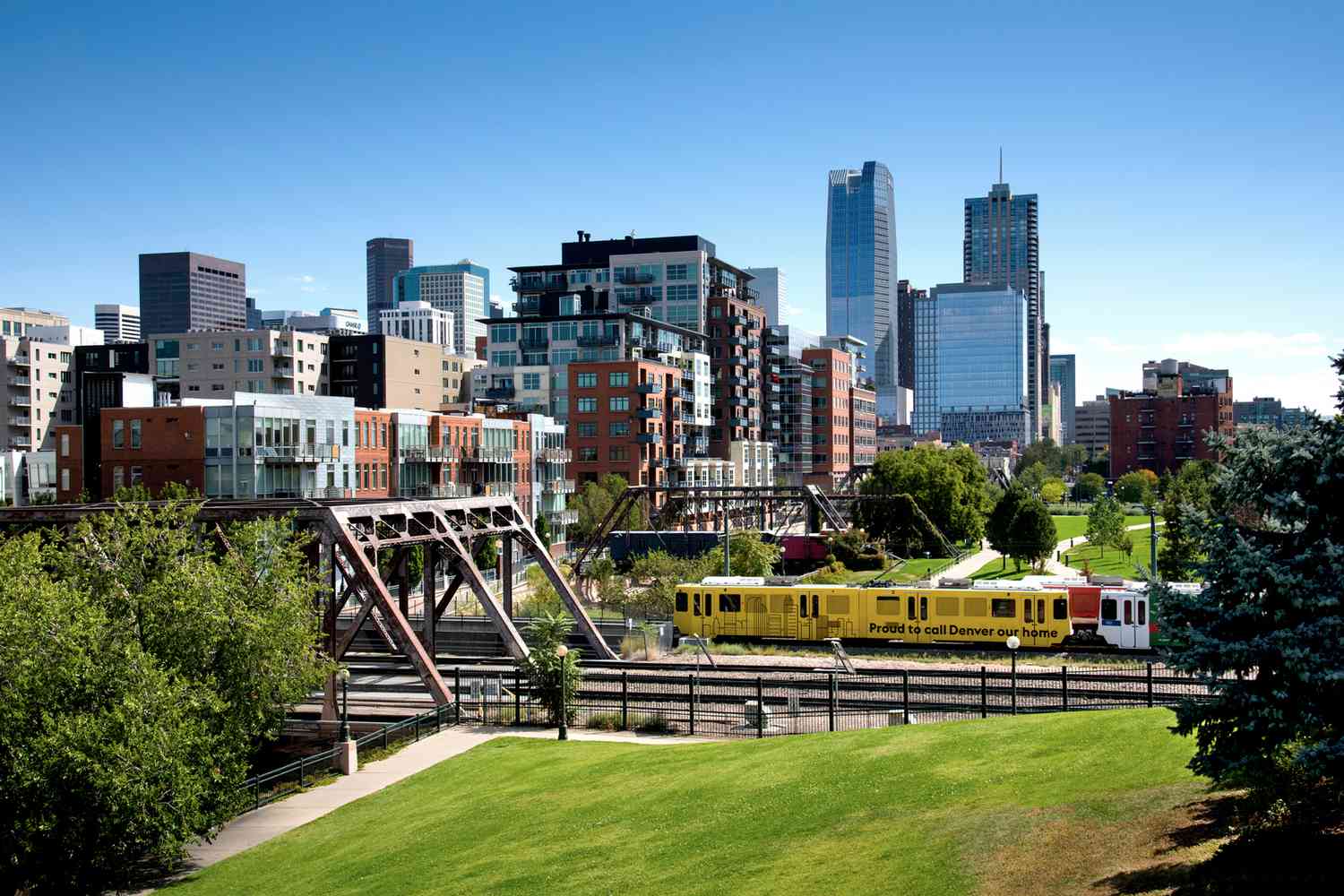 Park in Downtown Denver Colorado