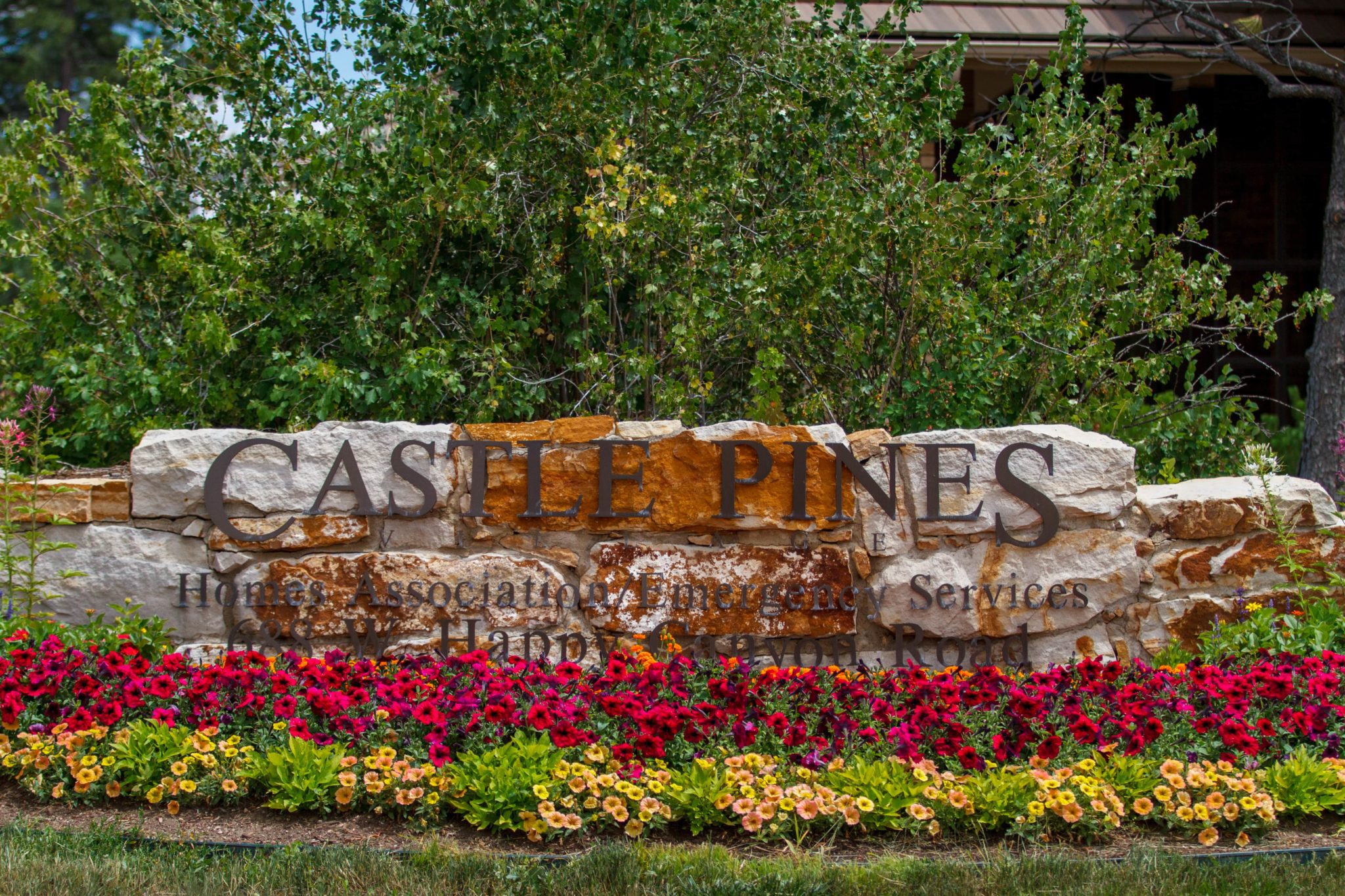 Castle Pines Colorado Sign