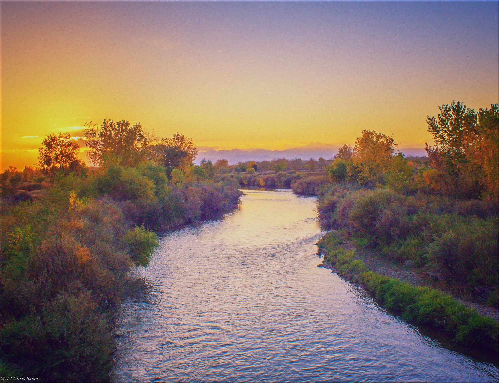 River in Firestone Colorado