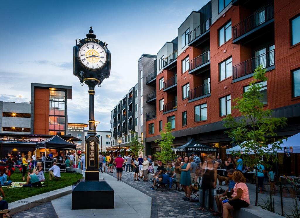 Clock in Loveland Colorado