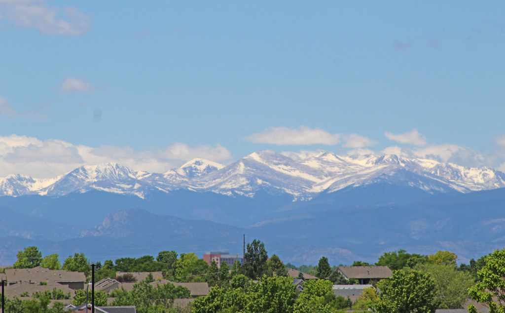 Mountains in Greeley Colorado