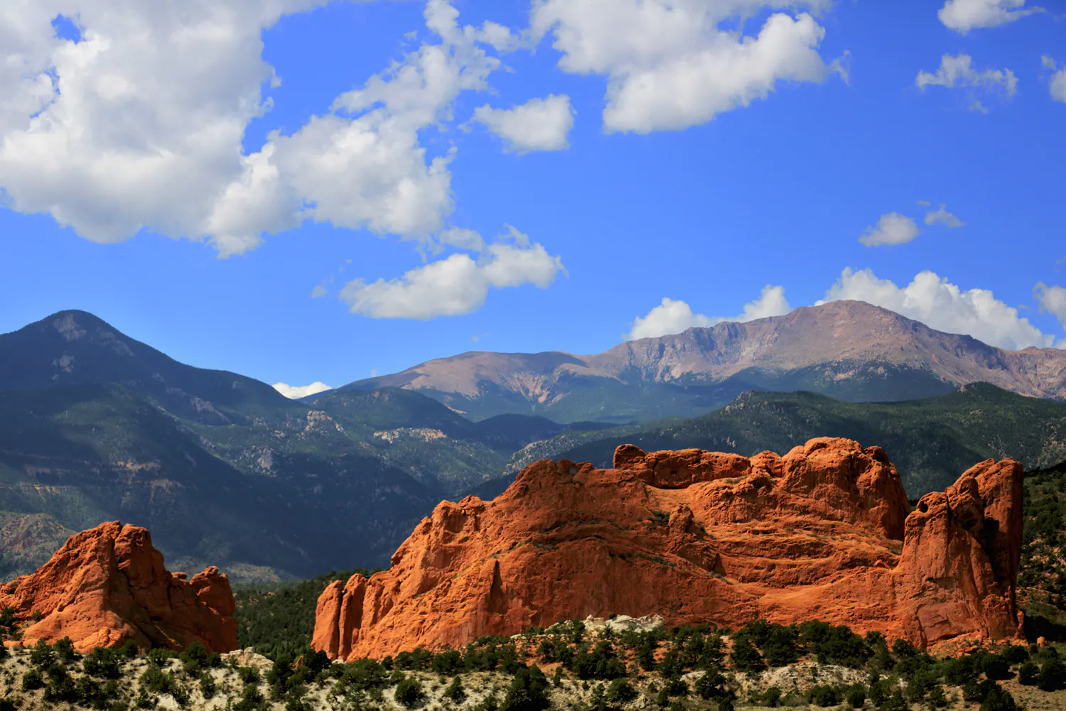 Garden of the Gods in Colorado Springs