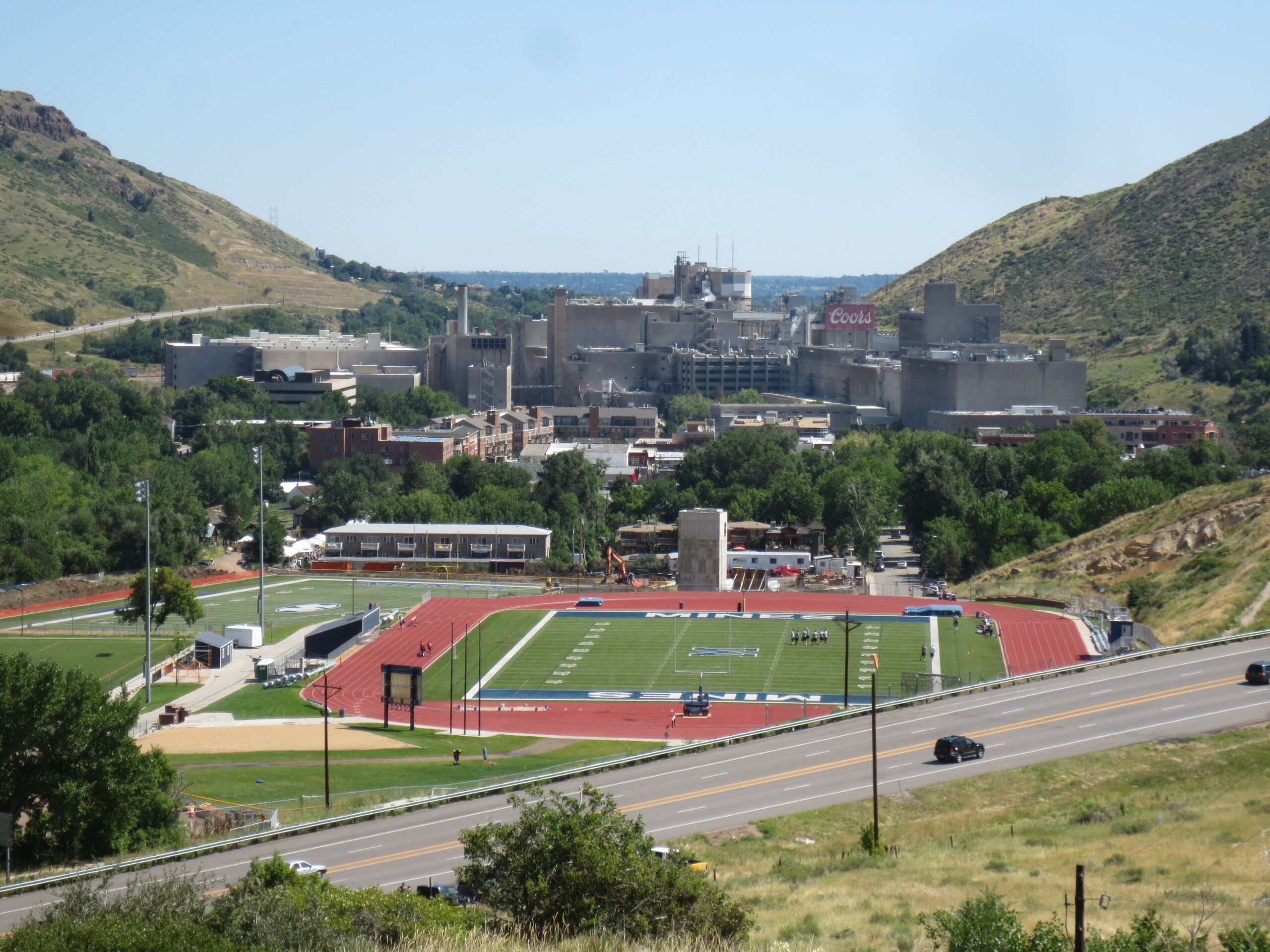 Football Field in Golden Colorado