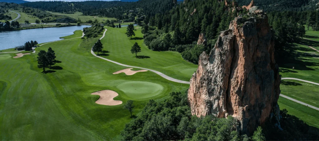 Golf Course in Larkspur Colorado