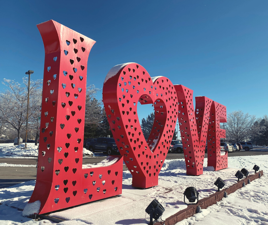 Love Sign in Loveland Colorado