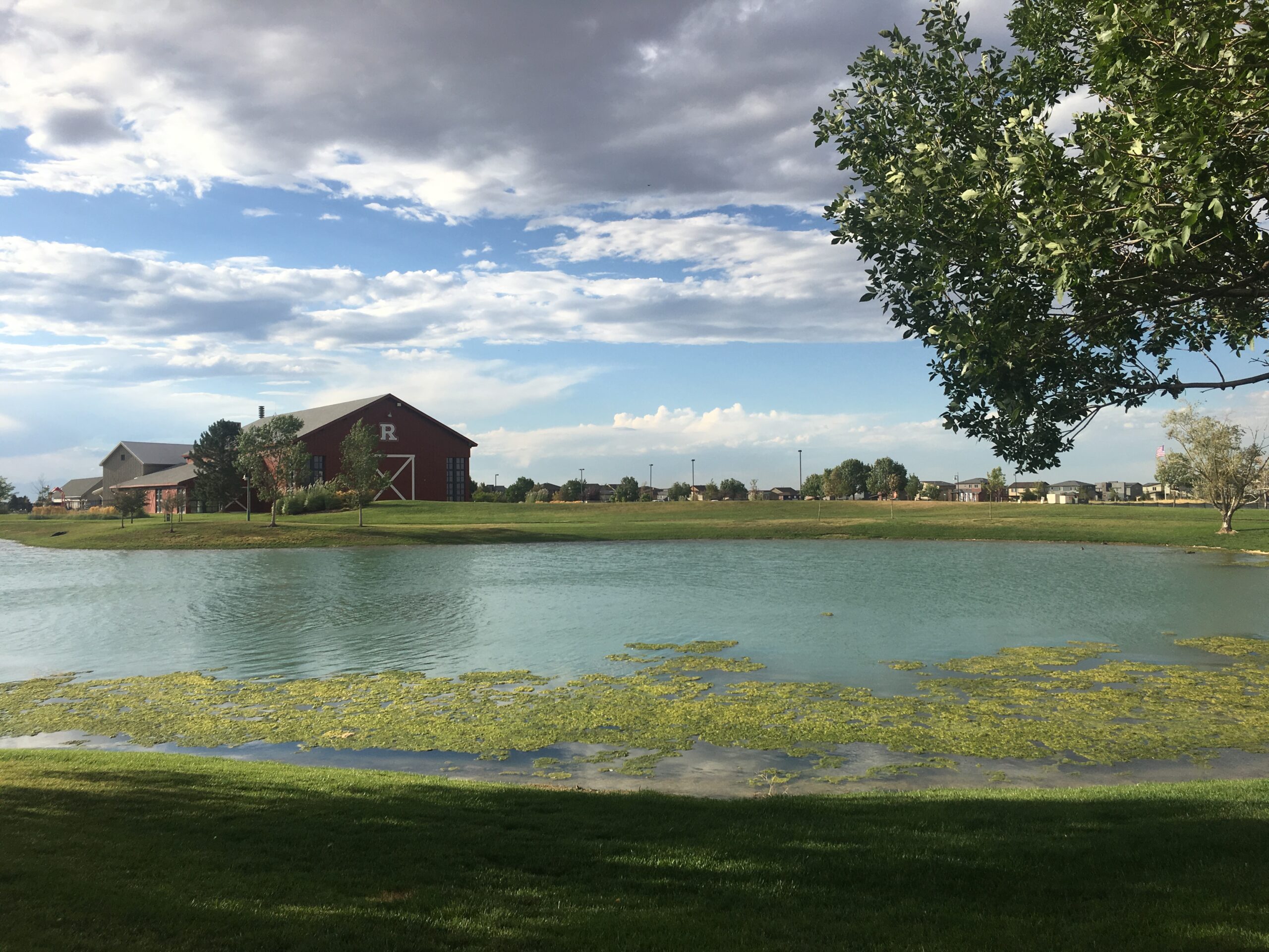 Lake in Commerce City Colorado