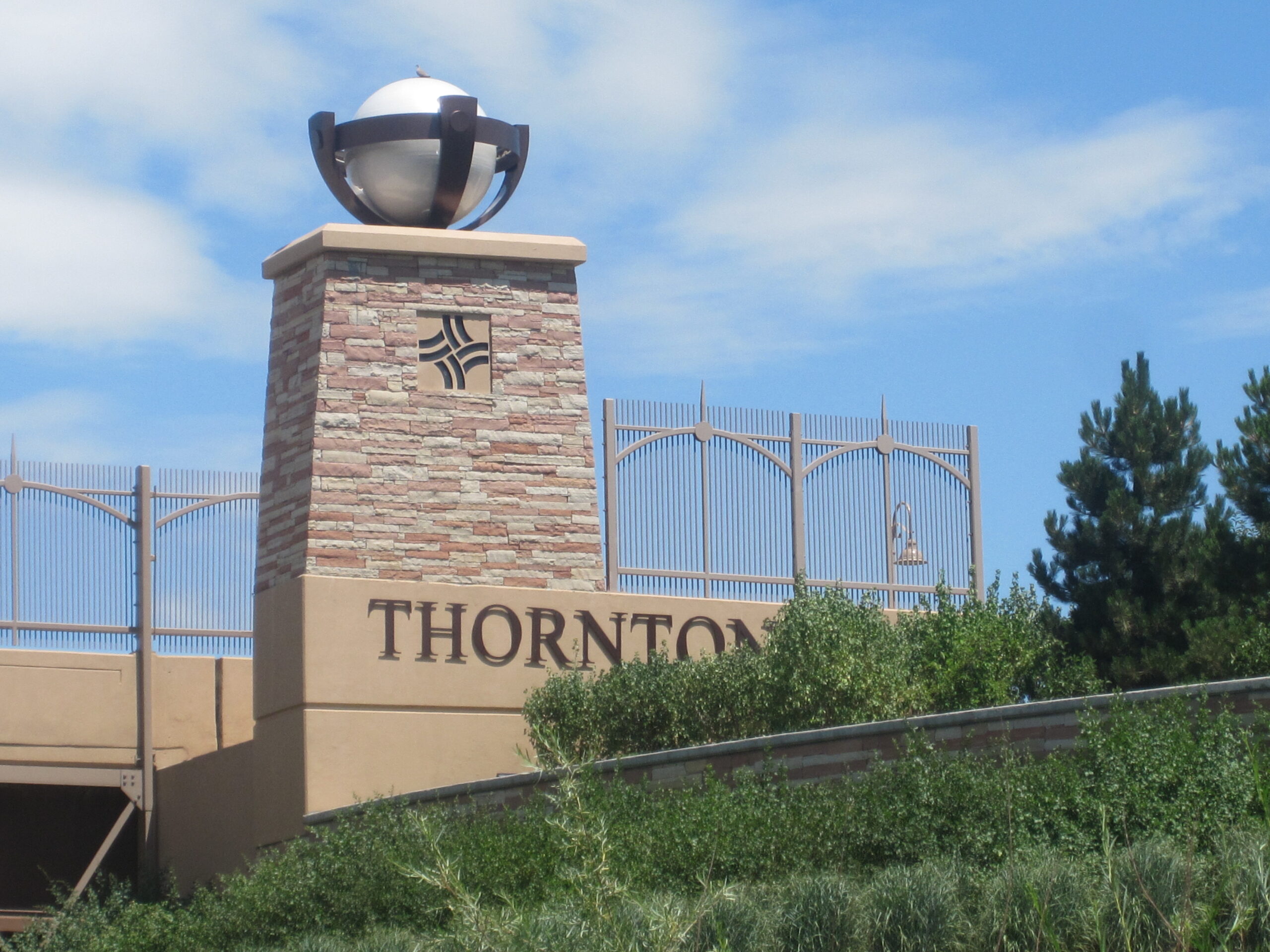 Welcome to Thornton Colorado Sign