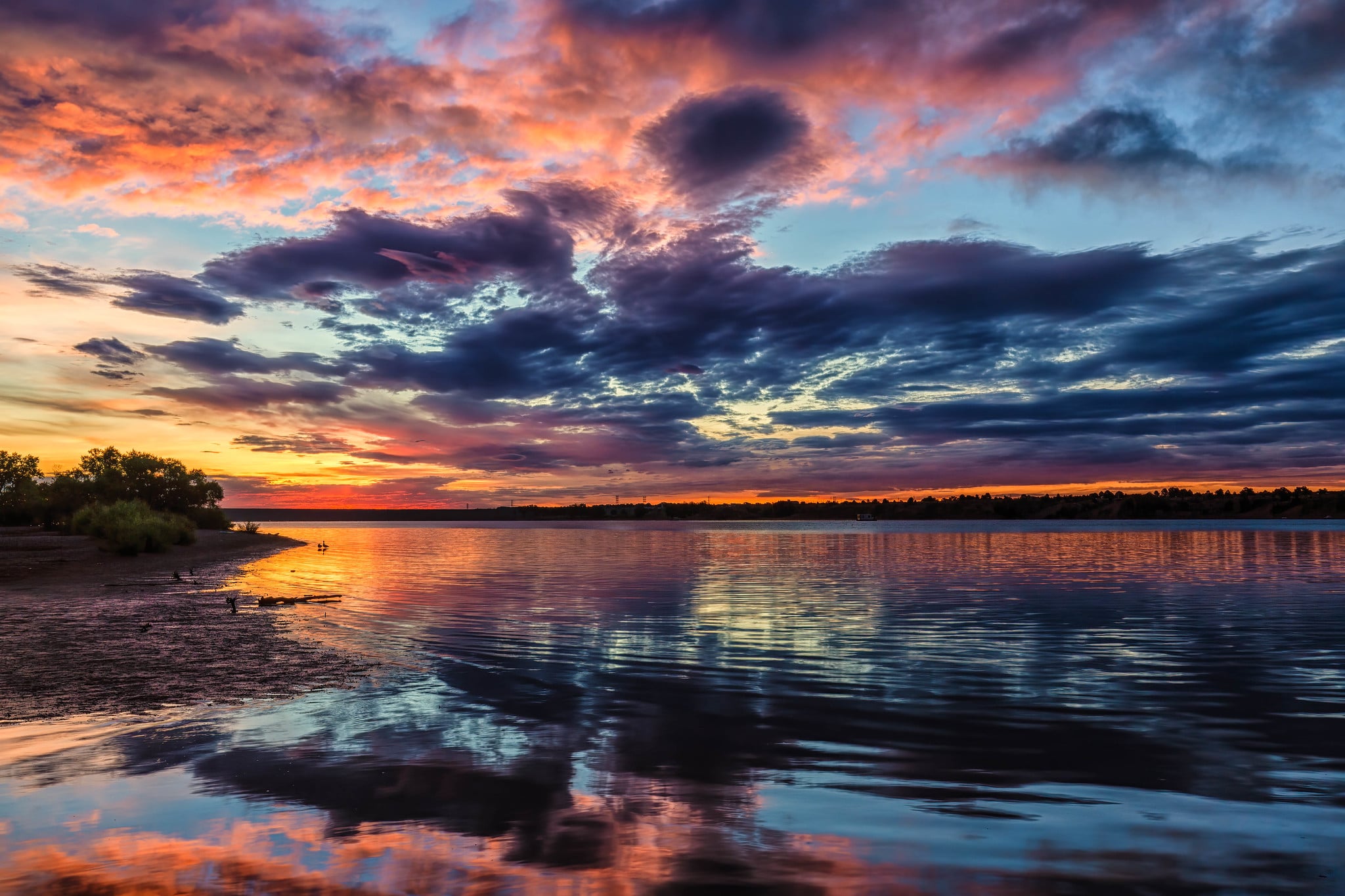 Sunset in Lone Tree Colorado