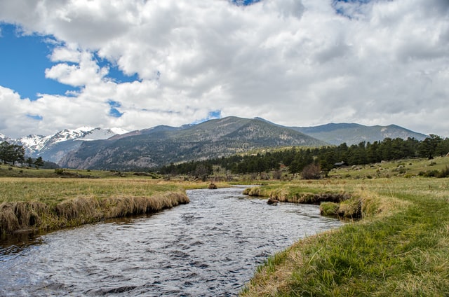 River and Mountain in Thornton Colorado