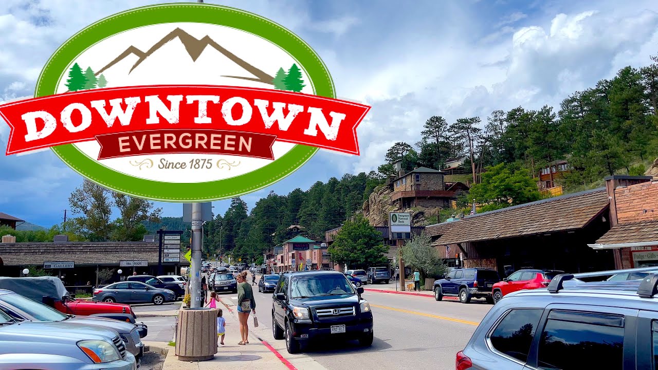 Downtown Evergreen Sign