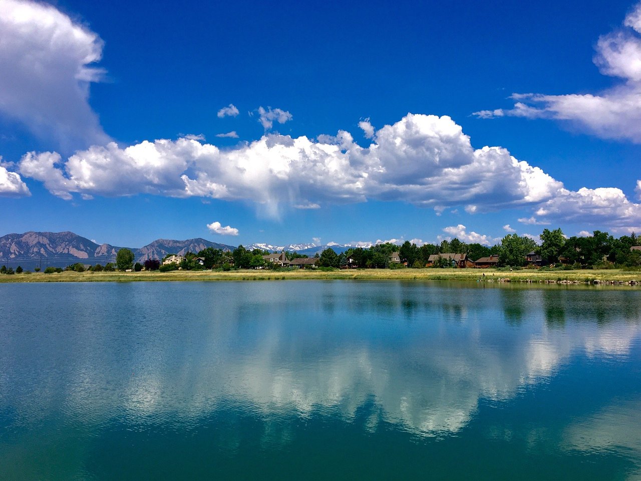 Large Lake in Louisville Colorado