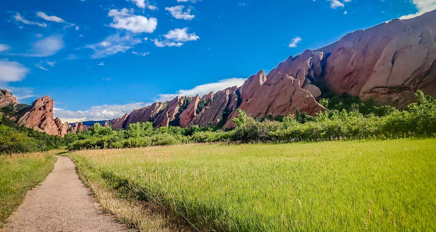 Red Rocks State Park in Roxborough Colorado