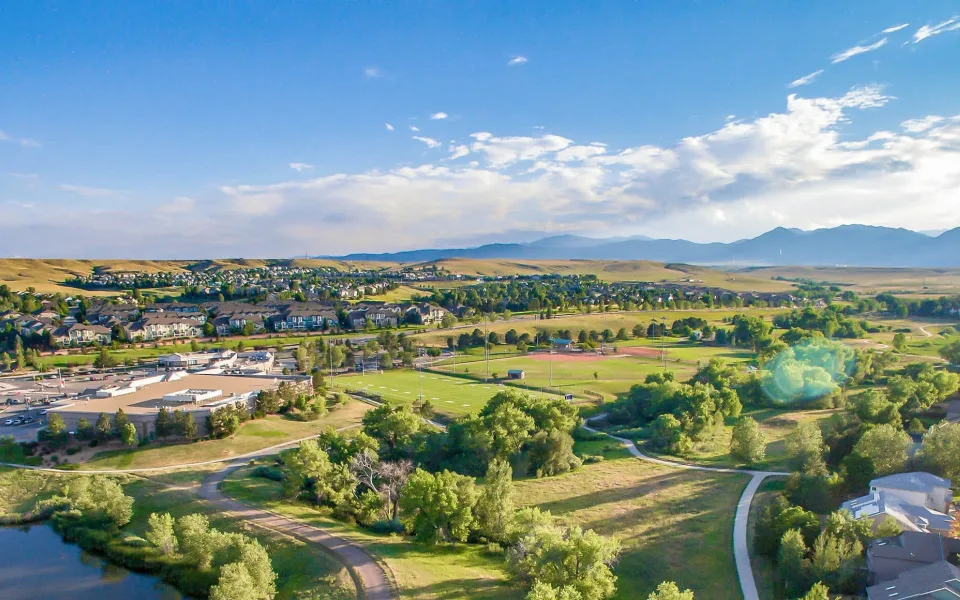 Sunny day in Superior Colorado