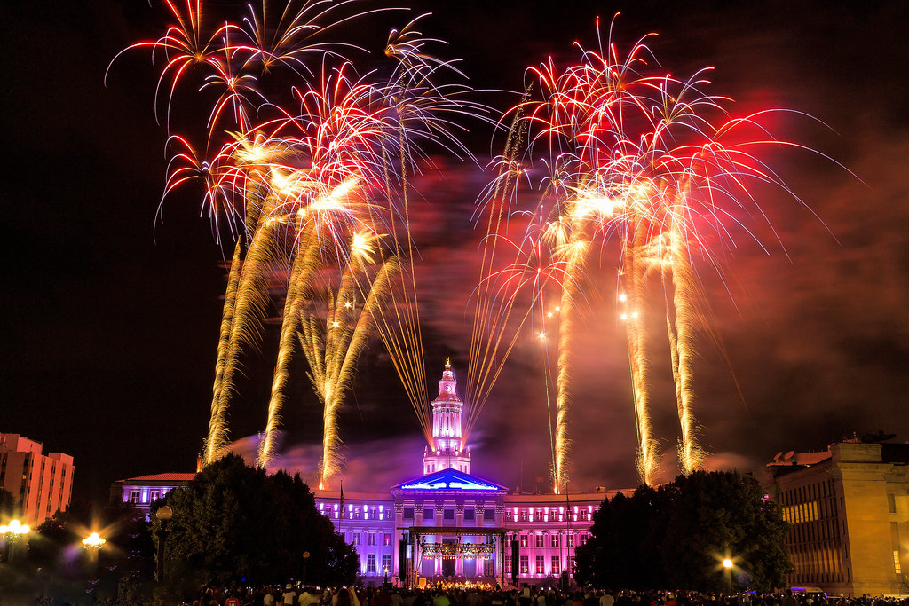 Denver Colorado on New Years